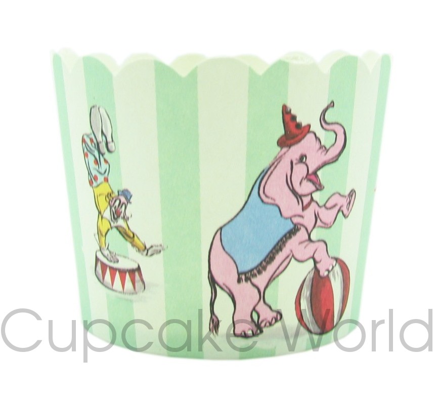 ROBERT GORDON MY LITTLE CIRCUS CUPCAKE CUPS PETIT 24pk!! ROBERT GORDON MY LITTLE CIRCUS CUPCAKE CUPS PETIT 24pk!!
